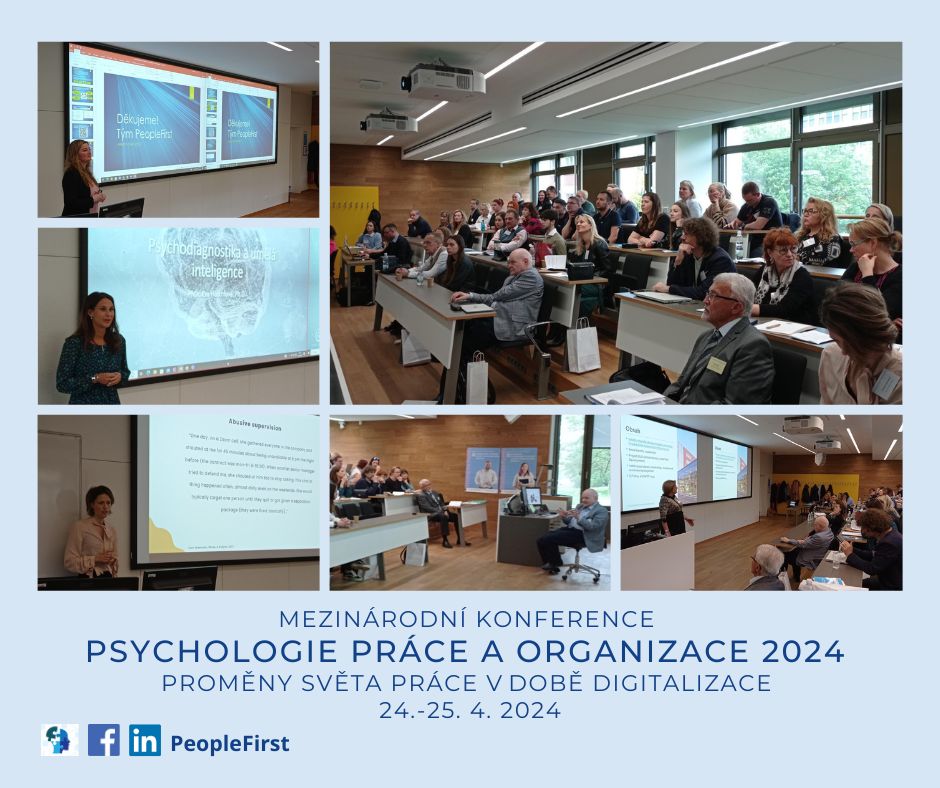 Ohlédnutí za konferencí Psychologie práce a organizace 2024