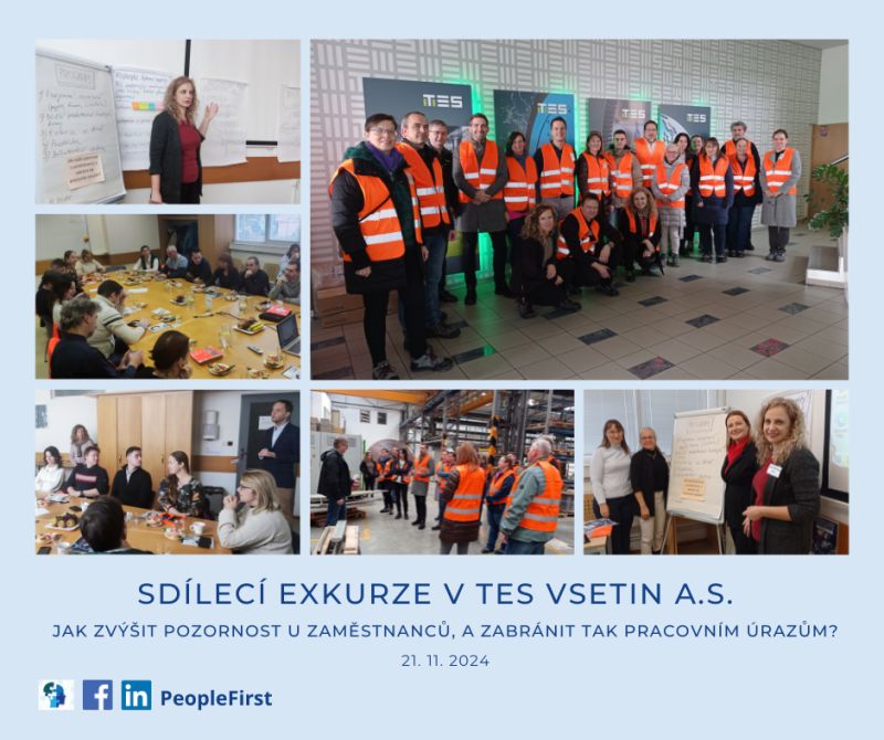 sdílecí exkurze TES Vsetín